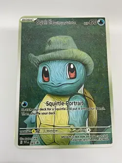 Squitrle hp60 Van Gogh Gold Metal Pokemon Card-Collectible Gift Display！ NICE! - Image 5