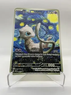 New hp100 Van Gogh Gold Metal Pokemon Card-Collectible Gift Display！ NICE! - Image 1