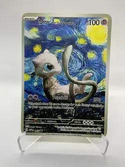 New hp100 Van Gogh Gold Metal Pokemon Card-Collectible Gift Display！ NICE! - Image 4
