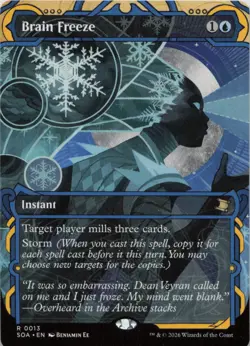 Brain Freeze R Secrets of Strixhaven: Mystical Archive 13 NM MTG - Image 1