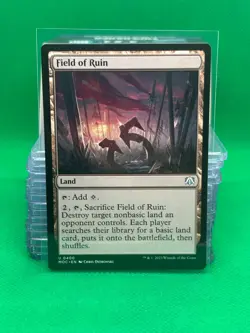 MTG - FIELD OF RUIN - March of the Machine Com (U) - Image 1