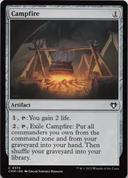 Campfire C Commander Masters 374 NM MTG - Image 1