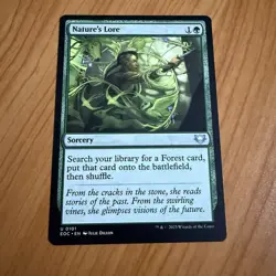 Nature’s Lore - N/M - Edge Of Eternities - MTG Magic The Gathering Card - Image 1