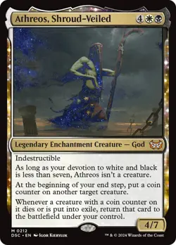 Athreos, Shroud-Veiled [Duskmourn: House of Horror Commander] - Image 1