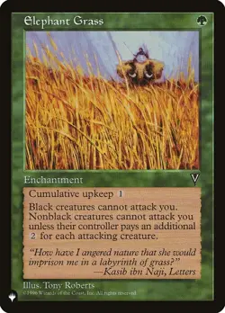 Elephant Grass (EX/NM) Attack Tax Set can vary MTG Discount: 5+ Magic Singles - Image 1