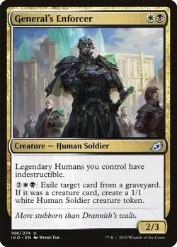 [MTG] General's Enforcer (188) (IKO) LP-HP - Image 1