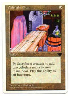 ASHNOD'S ALTAR - CHRONICLES EDITION 1995 MAGIC THE GATHERING MTG - Image 1
