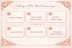 Commission: | MTG Altered Custom Card (You Pick) | Message for Price & Details - Image 2
