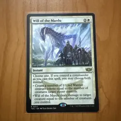 Will Of The Mardu - N/M - Tarkir Dragonstorm - MTG Magic The Gathering Card - Image 1