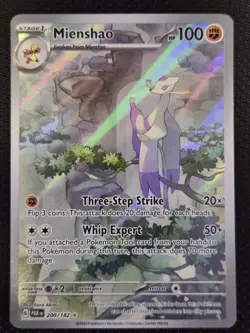 Mienshao 200/182 SV Paradox Rift Illustration Rare Pokemon NM - Image 1