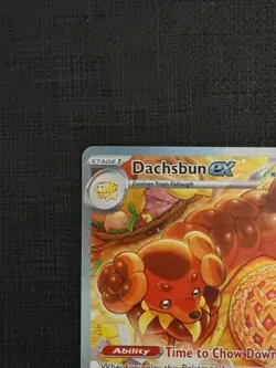 169/142 Dachsbun ex. Pokemon TCG : Stellar Crown. Free Aus Tracked Shipping - Image 2