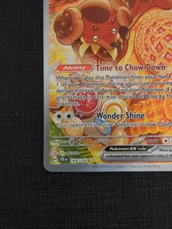 169/142 Dachsbun ex. Pokemon TCG : Stellar Crown. Free Aus Tracked Shipping - Image 4