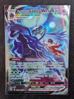 Shadow Rider Calyrex VMAX - TG18/TG30 - Astral Radiance (Pokemon) - Image 1
