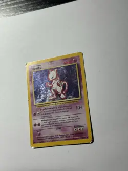 Mewtu 10/102 Deutsch Basis-Set unlimited 1999 Holo Rare Psi Wizards Pokemon TCG - Image 2