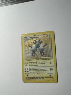 Magneton 9/102 Deutsch Basis-Set unlimited 1999 Holo Rare Pokemon TCG - Image 2