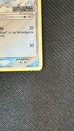 Azumarill 19/113 Reverse Holo Stamp EX Delta Species Deutsch VG Pokemon - Image 4