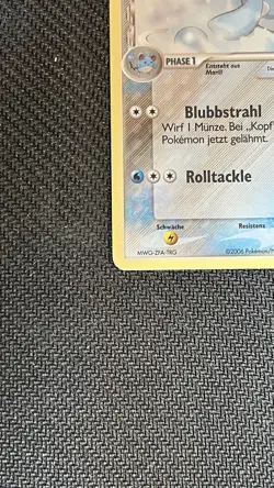 Azumarill 19/113 Reverse Holo Stamp EX Delta Species Deutsch VG Pokemon - Image 5