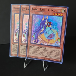 x3 Playset Fairy Tail Luna - MACR-EN038 - 1st Edition Super Rare - NM - YUGIOH - Image 1