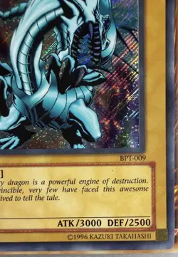 Konami Yu-Gi-Oh! TCG Blue-Eyes White Dragon BPT-009 Foil English ATK 3000 - Image 4