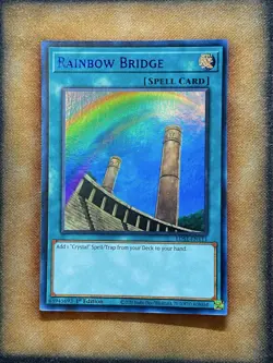 Yugioh Rainbow Bridge LDS1-EN111 Ultra Rare 1st Ed BLUE NM - Image 1