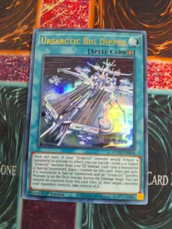 Yu-Gi-Oh! TCG Ursarctic Big Dipper ANGU-EN038 Ultra Rare 1st Edition Near Mint - Image 1