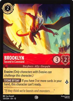 Brooklyn Second in Command 120/204 Whispers in the Well Disney Lorcana - Image 1