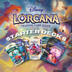 Disney Lorcana Starter Deck Sets of 2 - You Pick! Factory Sealed w/Booster Packs - Image 1