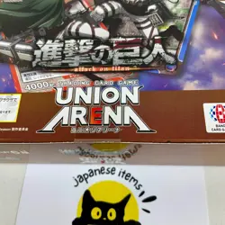 BANDAI UNION ARENA Attack on Titan Booster Box UA23BT Japanese TCG Sealed New - Image 1