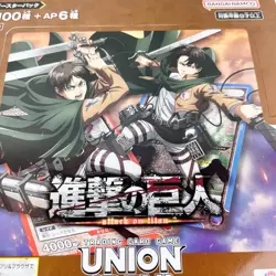 BANDAI UNION ARENA Attack on Titan Booster Box UA23BT Japanese TCG Sealed New - Image 3