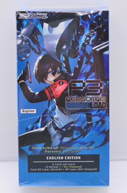 Weiss Schwarz P3 Persona3 Reload Premium Booster Box English 1st Ed. Sealed - Image 1