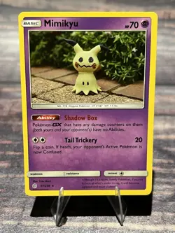 Mimikyu 97/236 Rare SM: Cosmic Eclipse Pokemon Card - Image 1