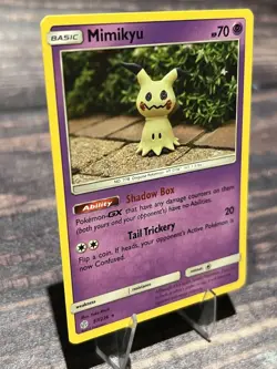 Mimikyu 97/236 Rare SM: Cosmic Eclipse Pokemon Card - Image 2