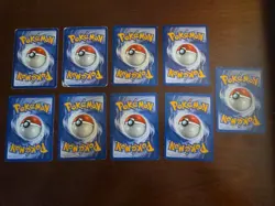 VINTAGE 1st Edition Pokemon Card Lot Of 9 - Jungle / Rocket / Neo Discovery - Image 2