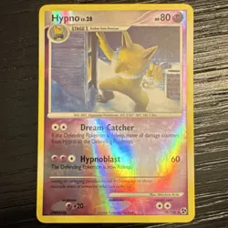 Pokemon TCG Hypno Diamond & Pearl 19/106 Holo Rare 80HP English Card - Image 1