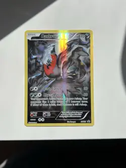 Pokemon Darkrai TCG XY114 Black Star Holo Promo Full Art Card - Image 1