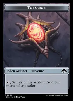 Copy // Treasure Double-Sided Token - MTG Cards Shop - Image 2
