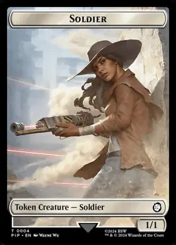 Soldier // Treasure Double-Sided Token - MTG Cards Shop - Image 1