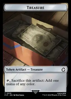 Soldier // Treasure Double-Sided Token - MTG Cards Shop - Image 2