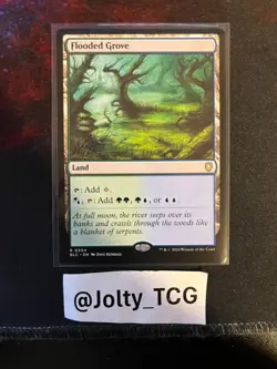 Flooded Grove Commander: Bloomburrow Regular - Image 1