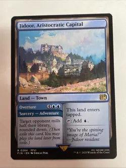 Mtg. Jidoor, Aristocratic Capital. Final Fantasy. #284 Rare - Image 1