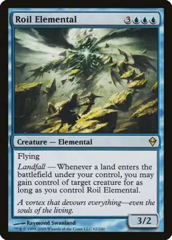 MTG - Roil Elemental (ZEN NM - Image 1