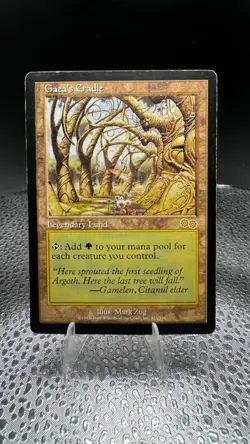 Gaea's Cradle Urza's Saga Magic The Gathering Reserved List!!! MP condition - Image 1