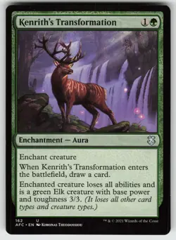 Kenrith's Transformation U Commander: Adventures in the Forgotten Realms 162 MTG - Image 1