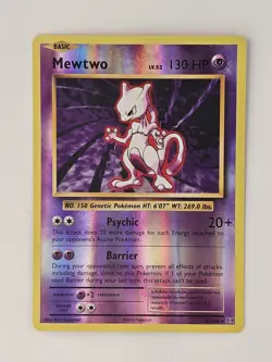 POKEMON CARD Mewtwo 51/108 Evolutions Reverse Holo - Image 1