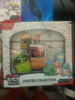 Pokemon TCG Scarlet and Violet 151 Poster Collection Box Sealed - Image 1