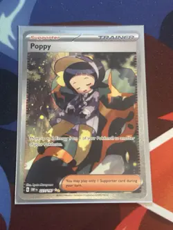 Pokemon Poppy 227/197 Obsidian Flames Illustration Rare Full Art Holo English - Image 1
