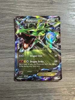 Pokemon Rayquaza-EX (XY73/211) XY Black Star Promos MP HOLO - Image 1