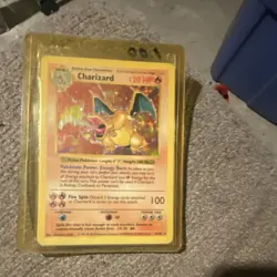 Pokemon Charizard Holo Rare Shadowless Base Set - Image 1