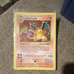 Pokemon Charizard Holo Rare Shadowless Base Set - Image 2