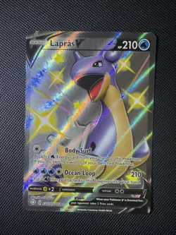 Lapras V SV110/SV122 Holo V Rare Shining Fates Shiny Vault Pokemon Near Mint - Image 1